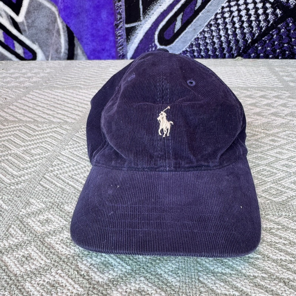 Polo Ralph Lauren Golf Men's Corduroy Ball Cap BLUE